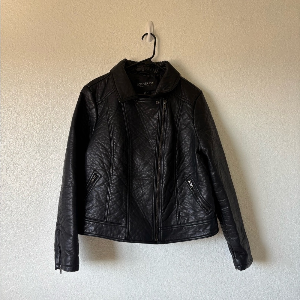 Forever 21 Plus Size Black Jacket for Men’s 
Witchy, 
Grunge 
Size 2X